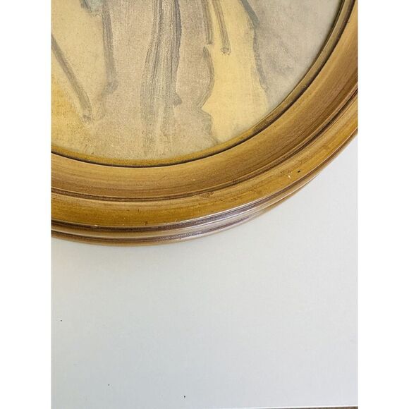 Vintage Framed Prints of Charlotte and Peter by Sidney Bell & Arthur Garrett - Picture 9 of 16